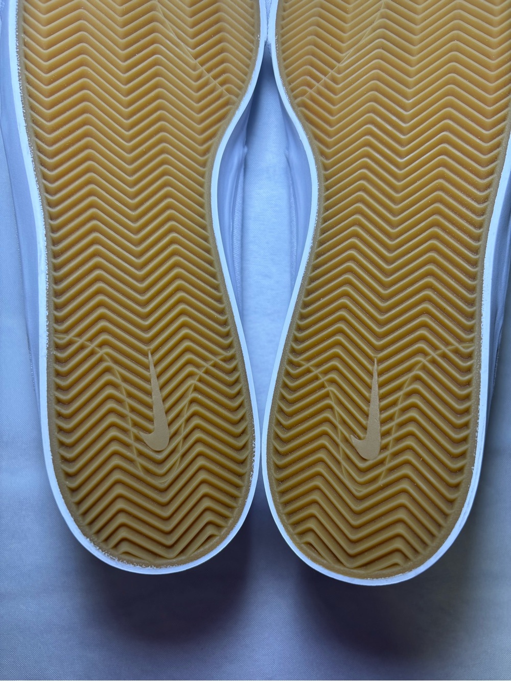 Nike Zoom Stefan Janoski Canvas Zoom Air White Skate Boarding Mend 12 NWOT - Picture 13 of 13
